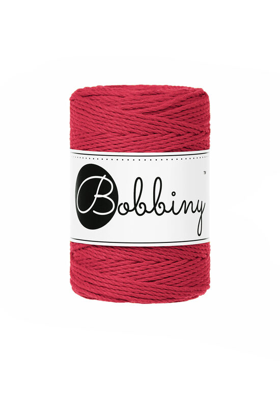 Macrame Rope 3PLY - Classic Red